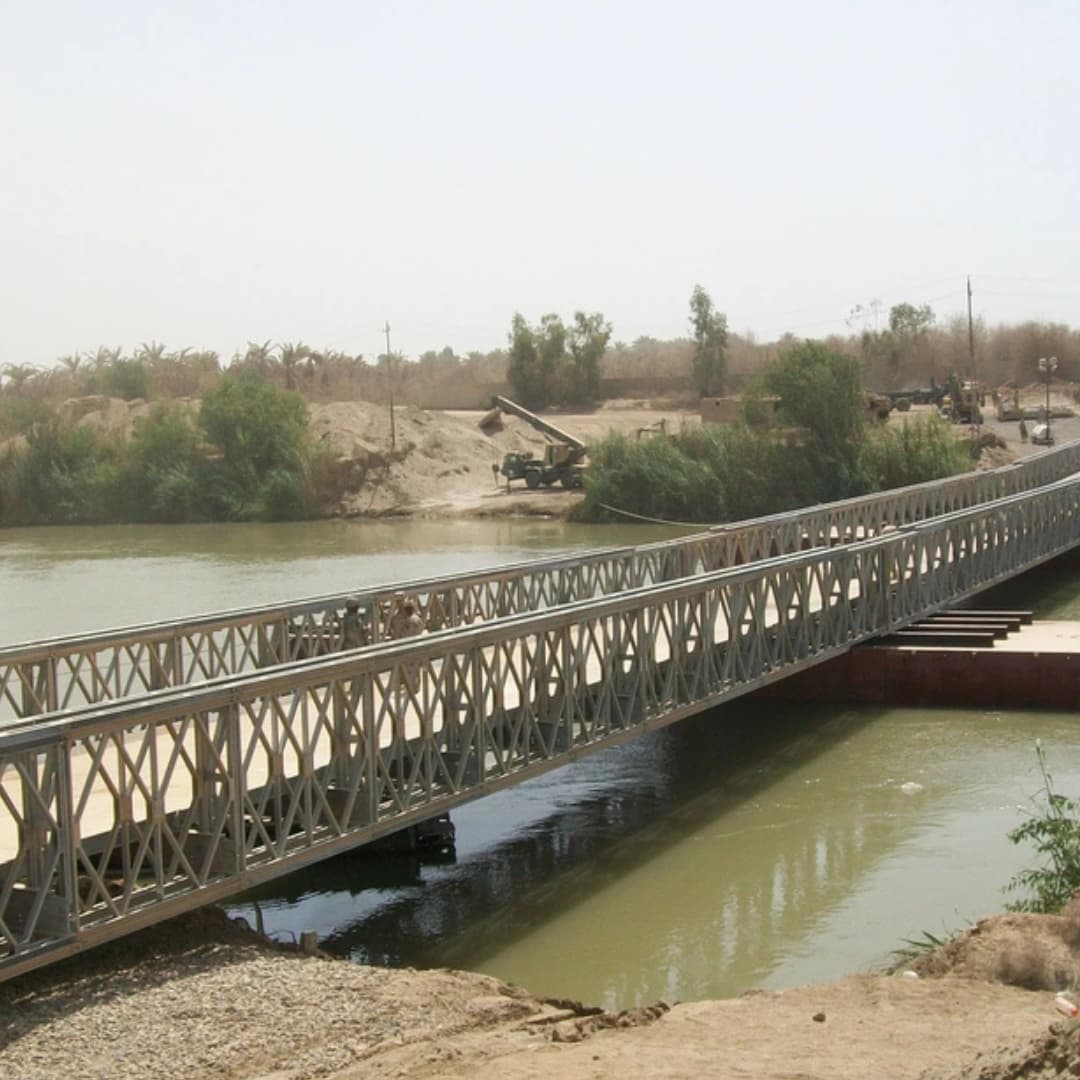 Alzewiah Bridge in Tikrit, Iraq